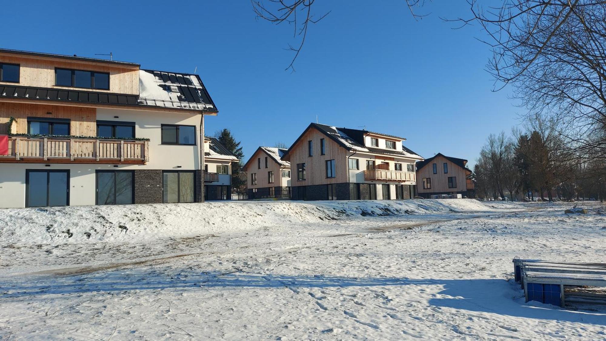 Lipno Apartments Bergmax, Ski Areal Lipno 16Min Dojezd - Resort Male Lipno S Terasou A Zahradkou, Parking Free Черна-в-Пошумави Экстерьер фото