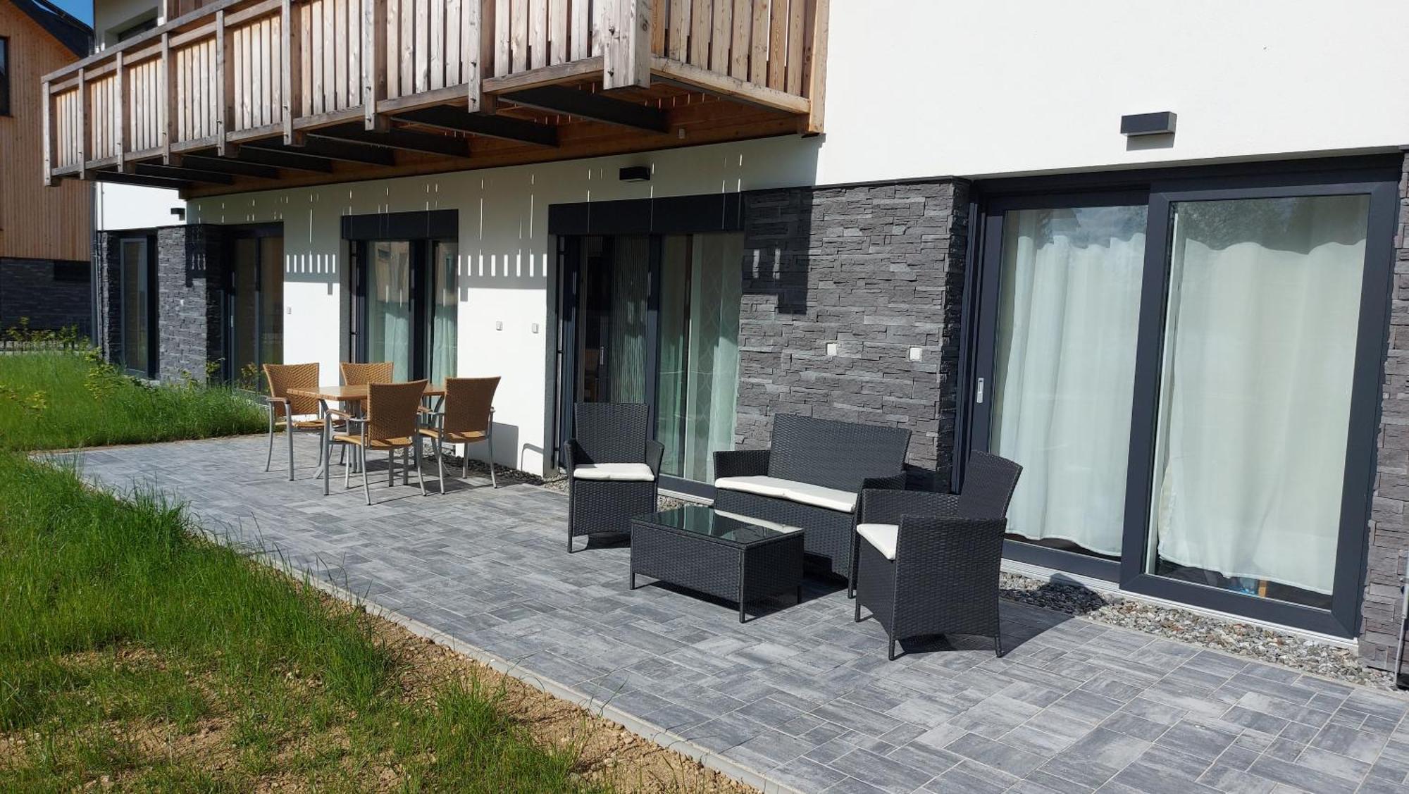 Lipno Apartments Bergmax, Ski Areal Lipno 16Min Dojezd - Resort Male Lipno S Terasou A Zahradkou, Parking Free Черна-в-Пошумави Экстерьер фото