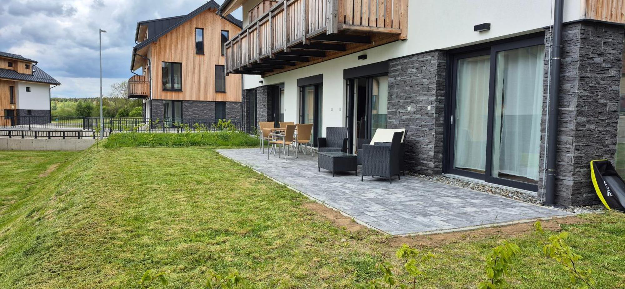 Lipno Apartments Bergmax, Ski Areal Lipno 16Min Dojezd - Resort Male Lipno S Terasou A Zahradkou, Parking Free Черна-в-Пошумави Экстерьер фото